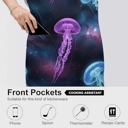 Chef Bib Apron for Restaurant, Anti-Stain with Pocket Adjustable, Cooking Dishwashing Lab Use - color: Style (549)