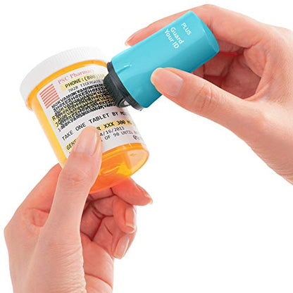 Guard Your ID Advanced 2.0 Rollers Identity for Theft Address Eraser and Security Prevention (Regular 3-Pack, Turquoise) - color: Turquoise, size: Regular 3-Pack