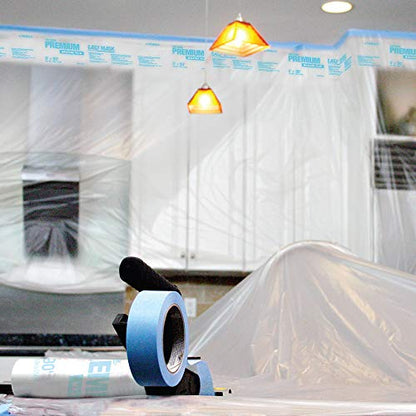 Trimaco Easy Mask Premium Masking Film, 72-inch x 90-feet (Pack of 3) - size: 72" x 90' (Pack of 3), style: 72" X 90'