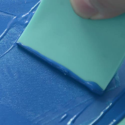 Chalk Paste Mini Squeegee 3Pack,Optimized for use with Mesh Backed Stencils and Transfers |Rubber Mini Squeegee for Screen Printing, Ink, and Chalk Paste