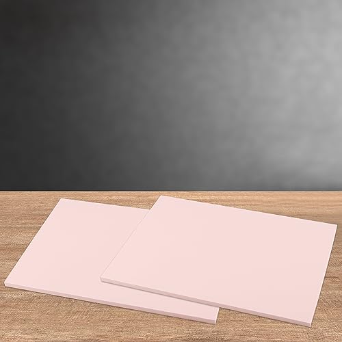 5 PCS Pink A4 Rubber Carving Blocks, 8.3 x 11.8 Inch Large Stamp Carving Blocks, Soft Rubber Stamping Block, Linoleum Blocks for Printmaking, Engraving Crafts - color: Pink