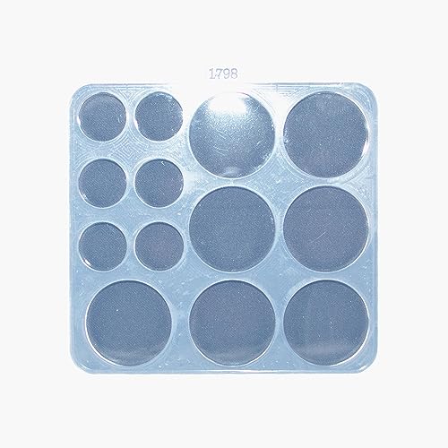 Round Silicone Mold 2cm / 3.5cm for Epoxy Resin Crafting, DIY Cake, Key Chain, Charms, Jewelry Making, Chocolate, and Candy