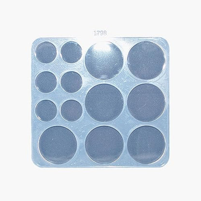 Round Silicone Mold 2cm / 3.5cm for Epoxy Resin Crafting, DIY Cake, Key Chain, Charms, Jewelry Making, Chocolate, and Candy