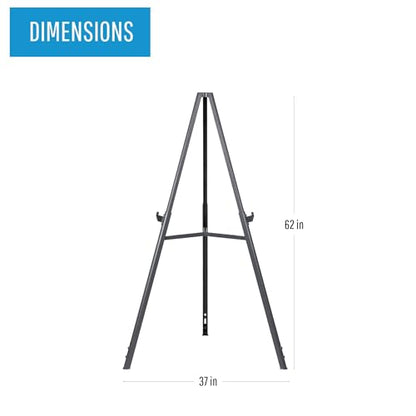 Mastervision Display Easel,35-39/64" H,31-29/32" W FLX11404-1 Each