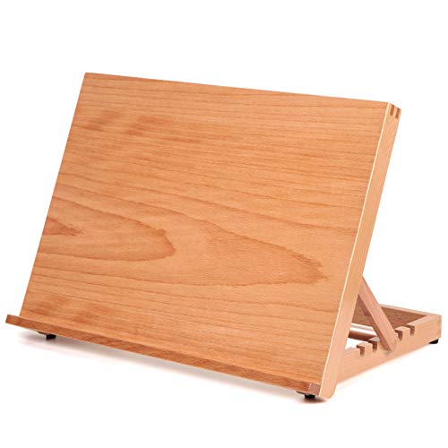 Falling in Art 5-Position Wood Drafting Table Easel Drawing and Sketching Board, 16 1/2 Inches by 12 1/8 Inches - style: 16 1/2 L * 12 1/8 W