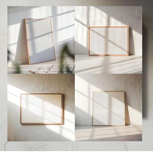 HANSILK 1pk Framed Canvas Wall Art - Mother's Day Gifts, 16x20 Inch Blank Canvas with Wood Frame | DIY Custom Painting Kit for Couples, Home Décor & Romantic Handmade Crafts - size: 16*20-1