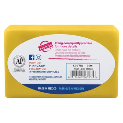 Prang Modeling Clay, Yellow, 1 lb. Block, Case of 12 Blocks, 192 oz. Total | Pliable, Non-Hardening, Non-Staining, Easy Clean-Up, Perfect for Preschool and Elementary Aged Children - color: Yellow, size: 1 lb. (Pack of 12)
