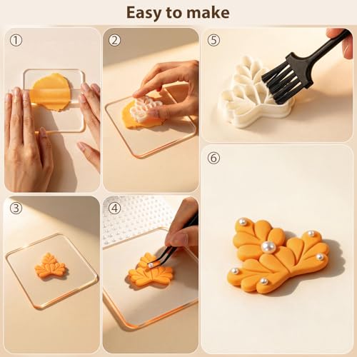 28 Pcs Polymer Clay Cutters & Polymer Clay Tools,Clay Cutters of Four Seasons for Polymer Molds for Earrings Jewelry Making