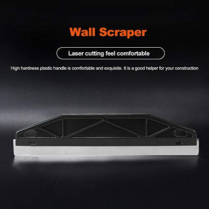 Paint Trim Guard, Multi-Purpose Paint Wallpaper Scraper, Stainless Steel Paint Shield,for Cutting in, Paint Guide & Measurement, Trim, Floor Cleaning Tool