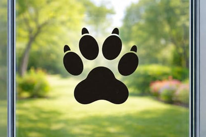Dog Paw Print Stencil – Pet Paw Outline Template for Painting Crafting Scrapbooking and DIY Projects (3 Pcs Set) - style: Paw Print