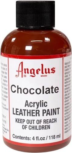 Angelus Acrylic Leather Paint-4oz.-Chocolate