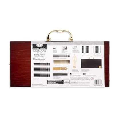 Royal & Langnickel Premier 40 Piece Sketching Artist Case - color: Skizze Set (40 Stück)