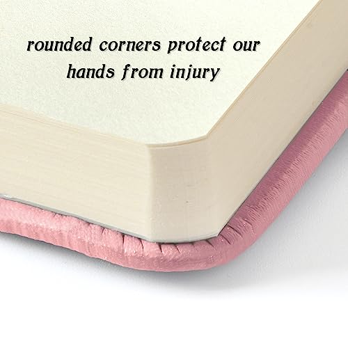 qianshan 5" x 5" Hardcover Sketch Book,Small Mixed Media Sketch Pad,58 Sheets 150GSM Acid-Free Artist Drawing Paper,Travel Journal Blank Notebook for Adults Painting,Illustration,Art Supplies.Pink - color: 150gsm PU-pink