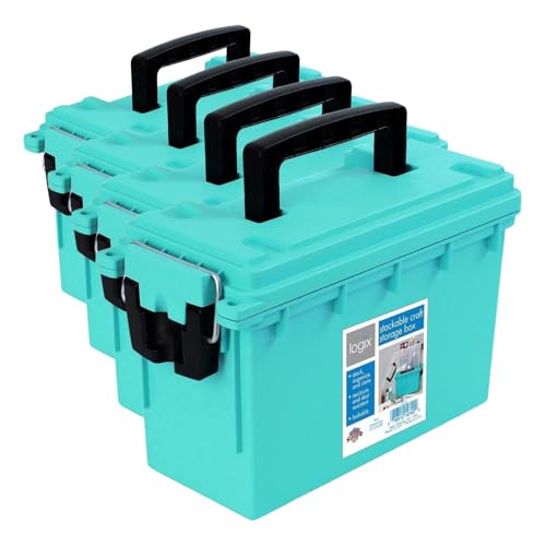 Logix 12533 Teal Craft Organizer, - size: One Size (Pack of 4)