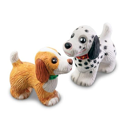 4M 3D Mould & Paint - Puppy Dogs Kit for Kids Ages 5+ - Create, Paint, and Decorate Adorable Puppy Figurines! - style: Puppy Dogs