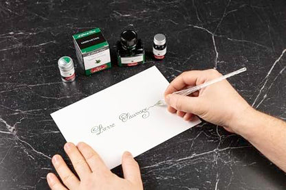 J. Herbin Fountn Pen Ink 30Ml Lierre Sauvage - color: Green, size: 1 fl oz