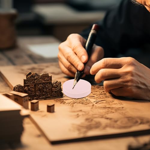 DECORNIJIA 6pcs Rubber Carving Blocks for Stamps Easy to Engrave Material for Home and School Crafting