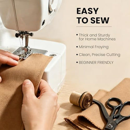 Wildarms 100% Cotton Canvas Fabric by The Yard - 59" Wide 12oz Heavy Duty Natural Duck Canvas for Sewing DIY, Tote Bags, Upholstery & Embroidery (Kahaki, Cut by the Yard) - color: Kahaki, size: 1-Yard Pre-Cut (Non-Continuous)