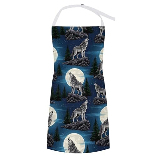 Chef Bib Apron for Restaurant, Anti-Stain with Pocket Adjustable, Cooking Dishwashing Lab Use - color: Style (555)
