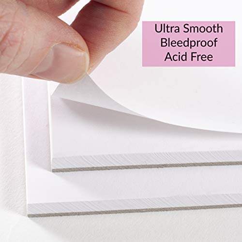 Marker Paper - 9 x 12 inch Marker Paper Sketchbook, 50 Sheets Per Pad, White Acid-Free, 75 GSM Paper, Lightweight and Sketching and Drawing Pages, (Pack of 2) - size: Marker Paper 9 x 12"