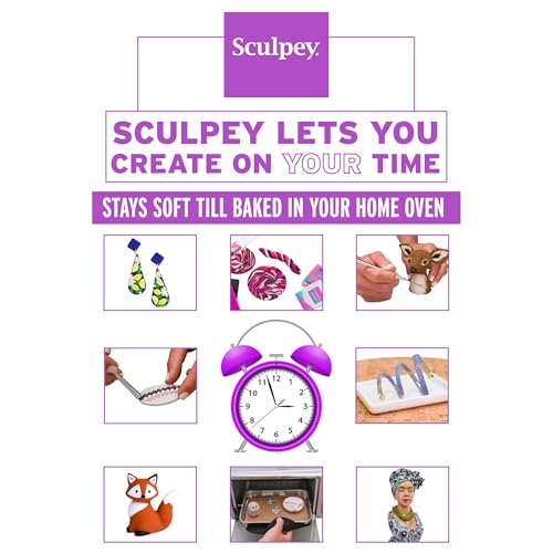 Polyform Super Sculpey Ultralight White, Lightweight, Non Toxic. Soft, Sculpting Modeling Polymer clay, Oven-bake clay, 8 oz bar. Great for all advanced sculptors, artists and cosplayers.
