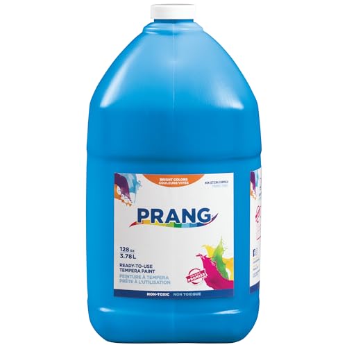 Prang Ready-to-Use Tempera Paint, Turquoise, 1 Gal., 1 Count - color: Turquoise Blue