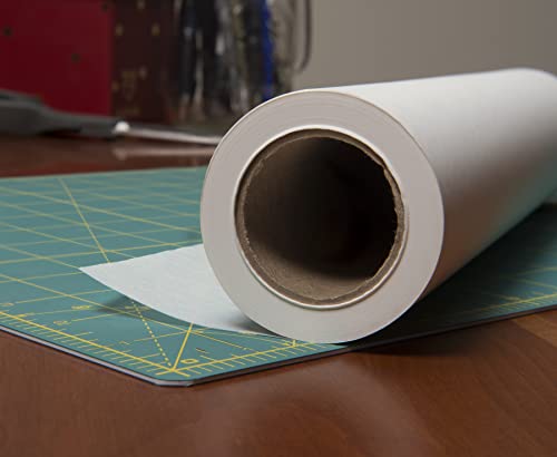Bienfang Sketching & Tracing Paper Roll, White, 18 Inches x 20 Yards - for Drawing, Trace, Sketch, Sewing Pattern - size: 18 in. x 20 yd.