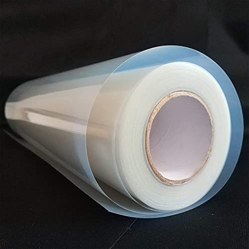 13"x100ft. Screen Printing Film 1 Roll Waterproof Inkjet Transparent Film for Water-based Pigment and Dye Printers