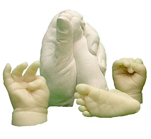 ARTMOLDS Kidz Ez Casting Kit - Child-Friendly Hand and Foot Casting Kit - Safe, Quick, and Easy to Use for Creative Family Projects