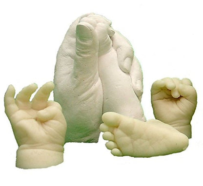 ARTMOLDS Kidz Ez Casting Kit - Child-Friendly Hand and Foot Casting Kit - Safe, Quick, and Easy to Use for Creative Family Projects