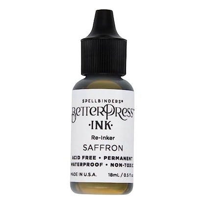 Spellbinders BetterPress Letterpress Ink Pad & Reinkers Bundle (Nature) - color: Nature