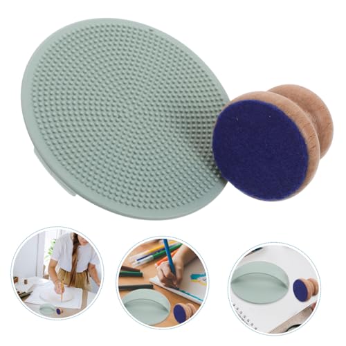 HAPINARY 1set Versatile Printmaking Supplies Kit Set Mushroom Rollers and Ink Plate for Beginners and Professionals Art Tools for Crafting and Projects