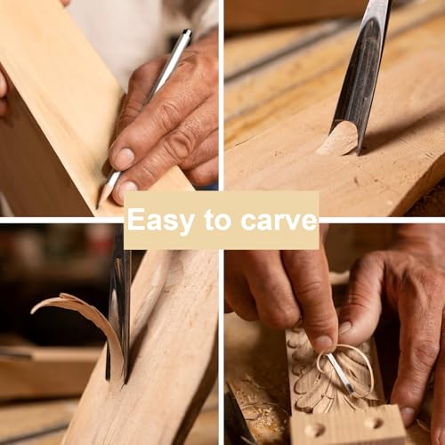 4 Pcs Unfinished Wood Blocks, 3x10x1 Inch Wooden Block, Wood Carving Blocks for Crafting Home Crafts DIY Supplies Carving Crafting - size: 3x10x1 Inch