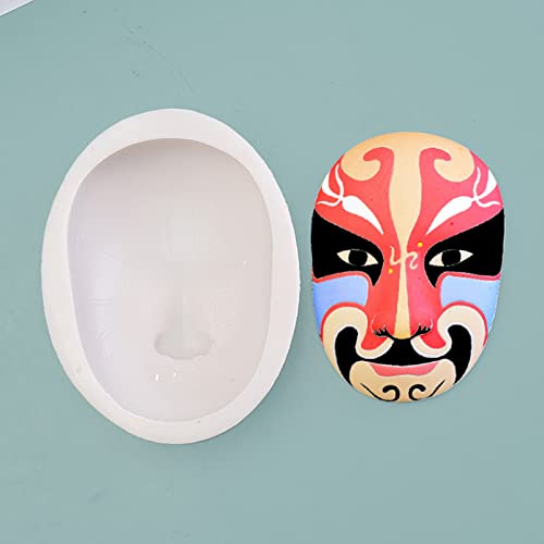 3D Silicone Mold Non-Stick Easy to De-Mold Resin Casting Silicone for Hobbyist Making Plaster Cake Fondant Clay for Jewelry Dolls Making Clay Shapes for - color: A