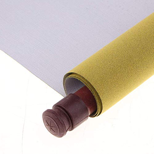 2 Rolls Reusable Large 59 x 20 inches Magic Cloth Water Writing Cloth Chinese Calligraphy Scrolls Paper Blank for Sketching and Tracing