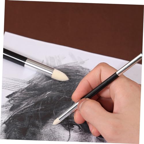 FONDOTIN 4pcs Washable Sketch Blending Stumps Set for Artists Kneaded Eraser and Correction Tool for Charcoal Drawing for Daily Use and Art Projects