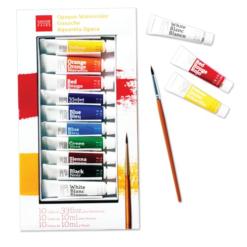 Savior-Faire Set Watercolor Gouache, Multi (31305)