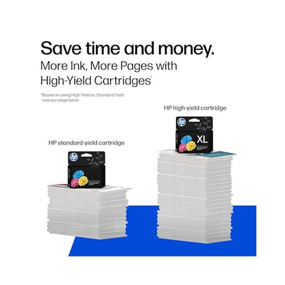 HP 64XL/64 Black High Yield and Tri-Color Standard Yield Ink Cartridges, 2/Pack - style: Black XL + CMY