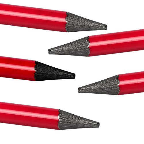 Woodless Graphite Pencil 6 Pack Set, HB, 2B, 4B, 6B, 8B, EE for Sketching, Drawing, Coloring and Shading, Gift for Artist, Hobbyist, Beginner