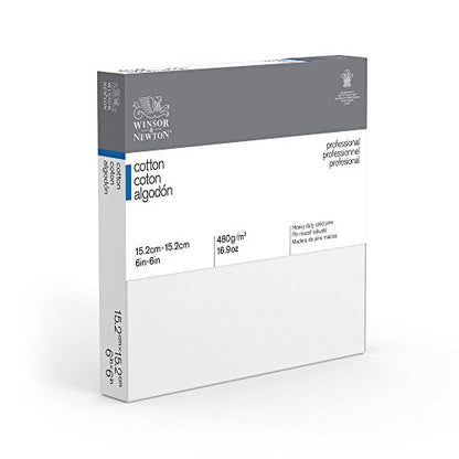 Winsor & Newton Professional Cotton Canvas, 6" x 6" - size: 6" x 6", style: Cotton