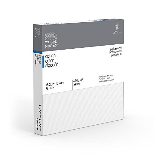 Winsor & Newton Professional Cotton Canvas, 6" x 6" - size: 6" x 6", style: Cotton