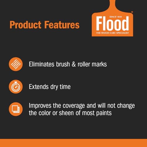 Flood 1 Gal. Floetrol Latex Paint Additive - size: 128 Fl Oz (Pack of 1), style: Latex/Acrylic Paint Additive