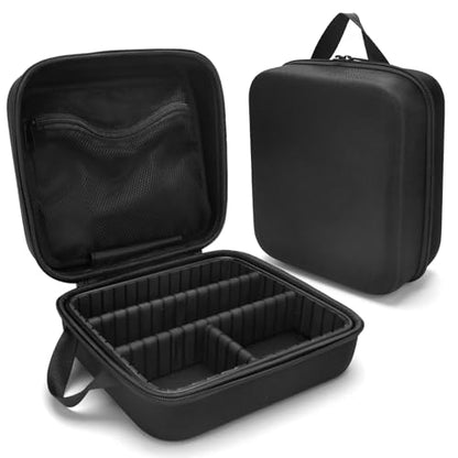 Barber Carrying Case,Barber Case, Stylist Tool Box Professional Salon Hair Cutting Grooming Kit Storage Organizer for Clippers, Scissors, Barber Supplies (Small) - size: Small