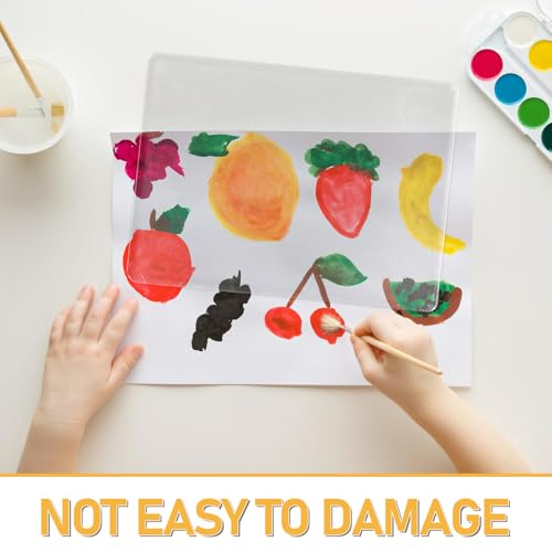 TABLETREANDS Gel Printing Plate: 7x5" A5 Gel Plate - Reusable Printing Board for Art Journaling Scrapbooking Card Making and Monoprinting Supplies