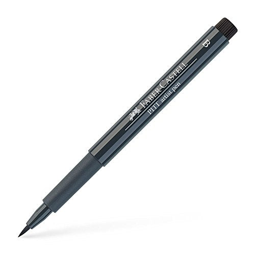 Faber-Castell PITT Artist Brush Pen Brush Tipped - Cold Grey VI (235) - color: Cold Grey VI, size: 1 Count (Pack of 1)