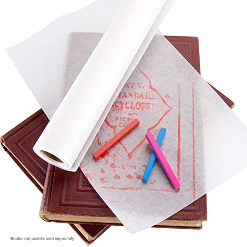 Bee Paper 24" x 20 yds Sketch and Trace Roll, White - color: White, size: 24-inch x 20-yard Roll