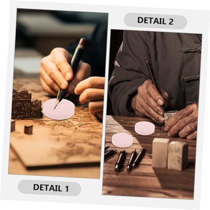 HOODANCOS 6pcs Flexible Rubber Carving Blocks for Stamp Making Lightweight and Portable Easy to Engrave Crafting and Home Activities