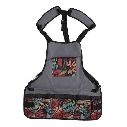 Naroote Gardening Apron with Pockets, Water Proof Work Apron for Gardeners, Artists, Painters & Florists, Oxford Cloth Adjustable Waist, Ideal for Outdoor Garden, Yard & Lawn Care