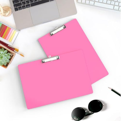 Extra Large 11x17 Clipboards, Landscape and Vertical Layout 2 Pack | Red Plastic Drawing Boards with Low Profile Clip. Suitable for Watercolor, Sketching, Painting. Art & Drafting Supply - color: Red