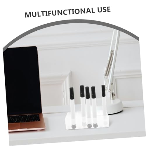 4pcs Marker Storage Rack with Design Capacity Pen Holder for Art Supplies Sleek and Scratch Resistant Organizer for Home Office and School Use